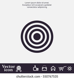 Pictograph of target