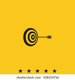 Pictograph of target.