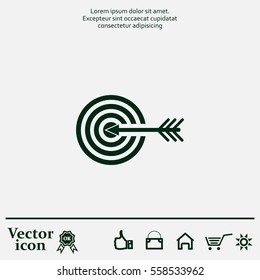 Pictograph of target