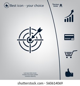 Pictograph of target