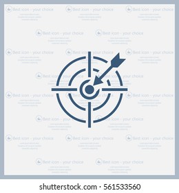 Pictograph of target