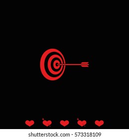 Pictograph of target.