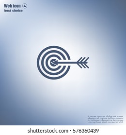 Pictograph of target