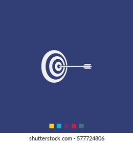 Pictograph of target.