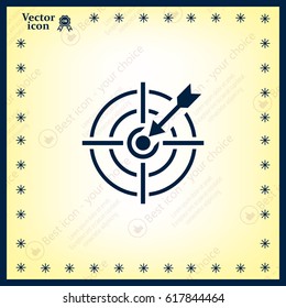 Pictograph of target