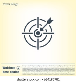 Pictograph of target