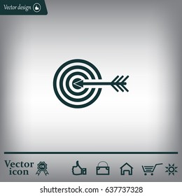 Pictograph of target