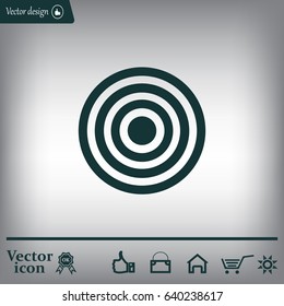 Pictograph of target