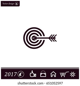 Pictograph of target