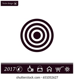 Pictograph of target