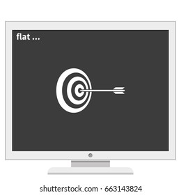 Pictograph of target.