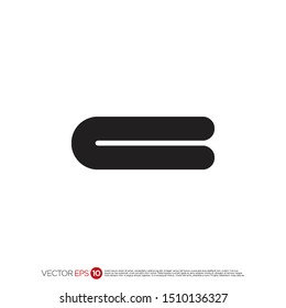 Pictograph of towel for template logo, icon, and identity vector designs.