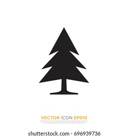 Pictograph of tree for template logo, icon, and identity vector designs