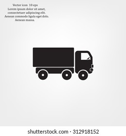 Pictograph of truck