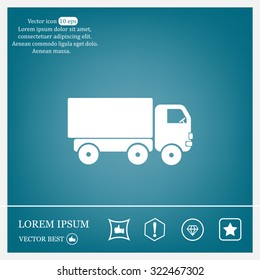 Pictograph of truck