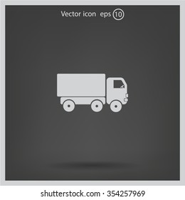 Pictograph of truck