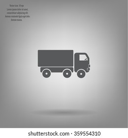 Pictograph of truck