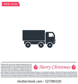 Pictograph of truck