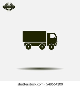 Pictograph of truck