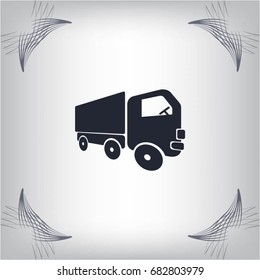 Pictograph of truck