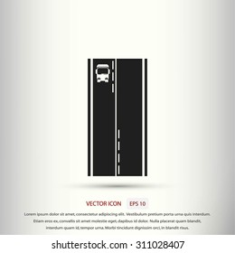  Pictograph of truck icon