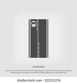  Pictograph of trucking icon