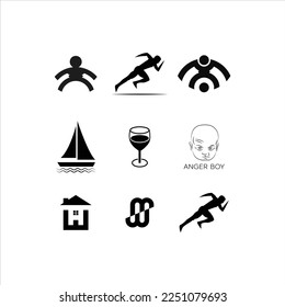 Archivo vectorial de diseño de logotipo gráfico tan nuevo concepto