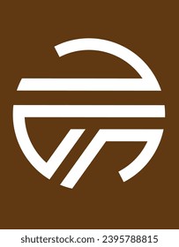 
Pictorial mark logo, there are several images such as mountains, axes and others