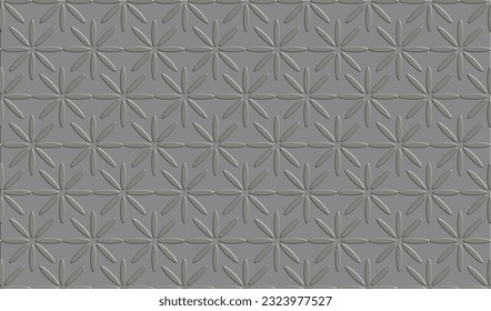 Imagen de placa de suelo 2D, patrón de acero 3D, tono gris, acero inoxidable 
SSTKabstract