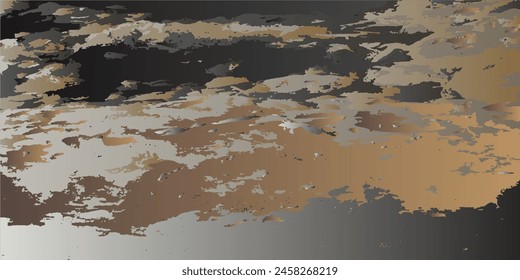 Imagen con puntos abstractos. Fondo manchado de color. dibujo de Vector