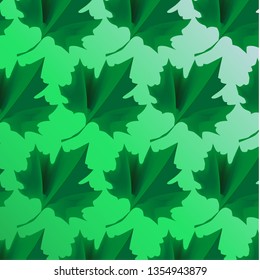 The picture is background with maple leaves on green. Background for site, presentation, project, business.