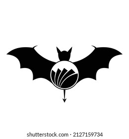 Picture of Bat Book Vector