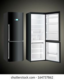 Picture a beautiful refrigerator 