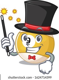 A picture of billiard ball performance as a Magician
