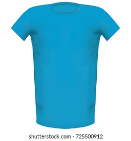 Picture of a blue t-shirt