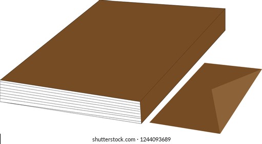 Picture of a Book and an envelope