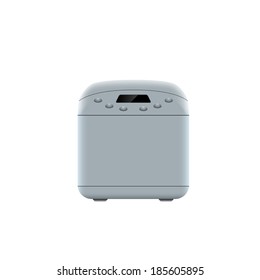 picture of bread stove on white background, vector eps 10 illustration
