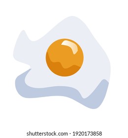 a picture of a broken egg