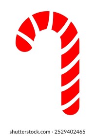 a picture of a candy cane commonly used on Christmas day