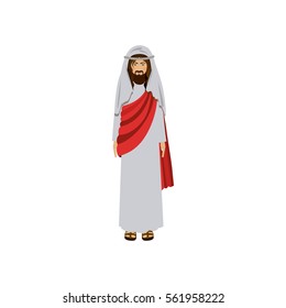 picture of christ with tunic