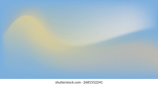 Imagina nubes cirrus. Anuncio de Vector de color azul claro y rosa. Patrón de cielo degradado pastel. Fondo de gradiente colorido de fuzz de luz borrosa. Malla lisa pastel premium