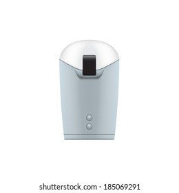 picture of coffee-grinder on white background, vector eps 10 illustration