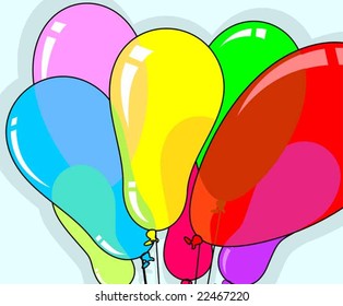  picture with colour background	