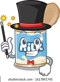 A picture of condensed milk performance as a Magician