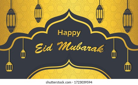 Picture of congratulation cards for Ramadan