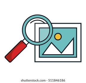 picture data center isolated icon