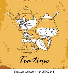 picture with delicious tea attributes
