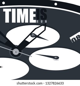 picture of an elegant and suitable clock for wallpaper or t shirt