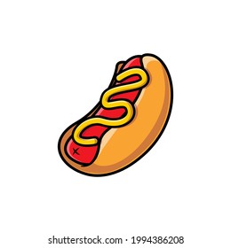 a picture of fast food made with a cartoon concept