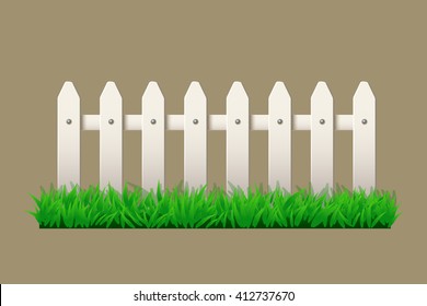 Picture Fence Stock Vector (Royalty Free) 412737670 | Shutterstock